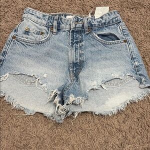 Zara jean shorts